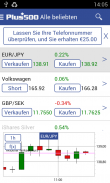 Plus500: CFD-Online-Handel auf Forex und Aktien screenshot 1