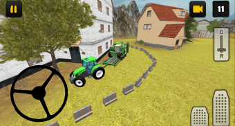 Tractor Simulator 3D: Harvester Transport screenshot 2