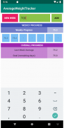 Average Weight Assistant screenshot 1