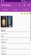 Wine Notebook - Notes, Ratings, Cellar Inventory screenshot 12