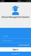 Education management system with admin panel screenshot 2