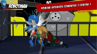 Juego de lucha Superhéroes Batalla de las sombras screenshot 8