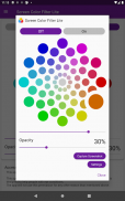 Screen Color Filter Lite screenshot 2