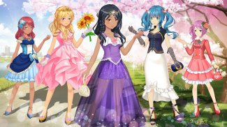 Juego de Vestir Princesa Anime screenshot 3