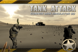 Tank Attack: Gunner Guerra Sim screenshot 4
