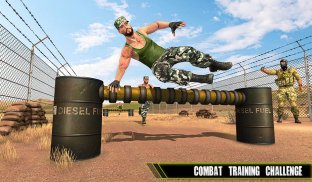Game sekolah pelatihan tentara AS: lomba halangan screenshot 0