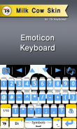 Milk cow Skin for TS Keyboard screenshot 2