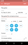 Goal Tracker & Habit List & Workout Calendar screenshot 4