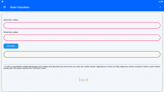 Calculadora de proporciones screenshot 3