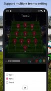 Lineup zone - Soccer Lineup screenshot 4