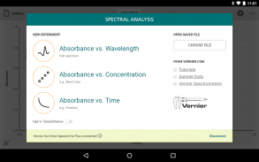 Vernier Spectral Analysis screenshot 18