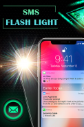 Color Screen Flashlight :  Flash on Call & SMS screenshot 2