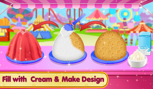 Doll Ice Cream Cake Baking screenshot 7