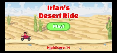 Irfan's Desert Ride screenshot 0