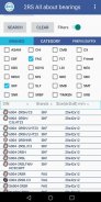 Search Bearings 50000+ items with description LITE screenshot 0