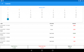 Cash Book- daily expenses screenshot 1