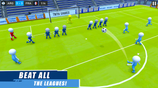 Permainan Bola Sepak Stickman screenshot 4