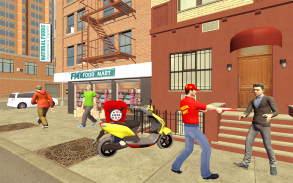 US Pizza Delivery Boy Smash 3D screenshot 2