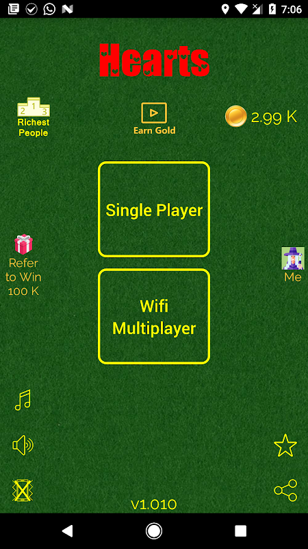 Hearts (Offline Multiplayer Card Game) - APK Download for Android