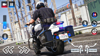 Police Bike Chase Stunt Games screenshot 8