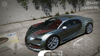 Chiron Supercar City Drift 3D screenshot 3