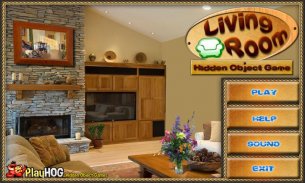 Living Room Free Hidden Object screenshot 1