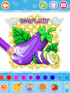 Fruits and Vegetables Coloring screenshot 0