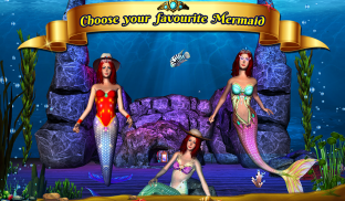 Cute Mermaid Simulator 3D screenshot 12