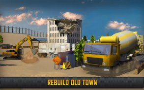 Construction Crane Hill Driver: Cement Truck Games screenshot 6