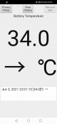 temperature battery (℃) screenshot 1