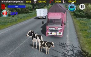 Truck Cow Simulator 3 screenshot 1