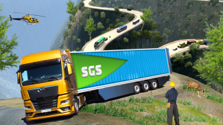 Euro Cargo Truck Driver Sim 3D screenshot 0