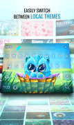 Wave Keyboard Background - Animations, Emojis, GIF screenshot 4