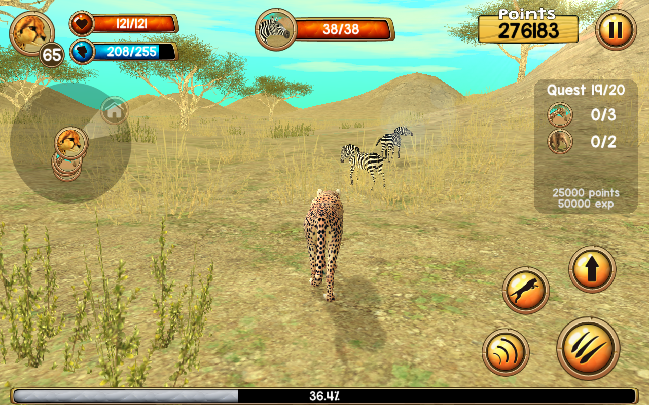 Wild Cheetah Sim 3D - Загрузить APK для Android | Aptoide