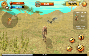 Wild Cheetah Sim 3D screenshot 2