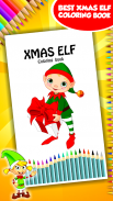 Xmas Elf Coloring Book screenshot 0