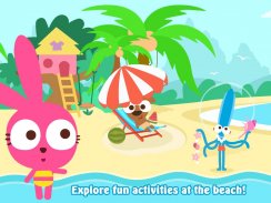 Purple Pink Summer Beach screenshot 4