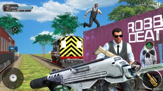 Train Shooter Rescue Missions: Offroad Train Games screenshot 2