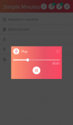 Simple Minutes - memo  note  record  share screenshot 0