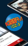102.5 Kiss FM - All The Hits screenshot 1