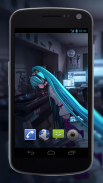 Hatsune Miku Live Wallpaper screenshot 0