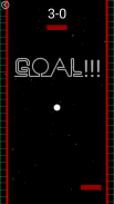 Neon Space Ball - classic pong screenshot 5