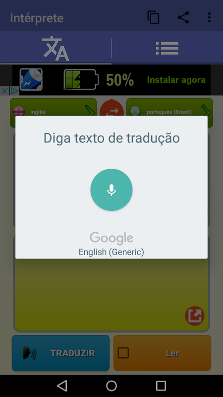 Download do APK de Tradutor Catalão Português para Android