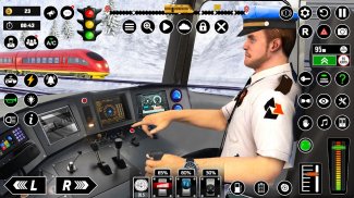 철도 기차 시뮬레이터 게임 - 인도 기차 게임 3D screenshot 1