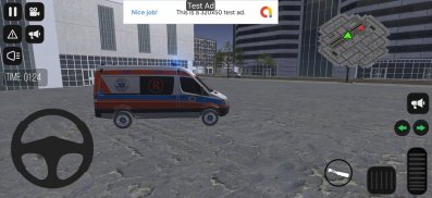 Symulacja 3D kierowcy karetki screenshot 5