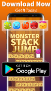 Monster Jumping Blocks: Climb Game screenshot 12