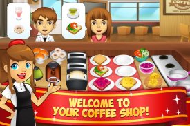 My Coffee Shop - Jogo de Cafeteria e Café Gourmet screenshot 0