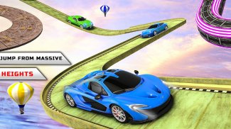 Impossible Ramp Car Stunts 3D: GT Racing Car Games screenshot 2