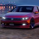 Speed VW Passat Traffic Racer Icon