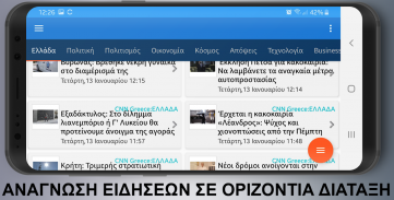 Ειδήσεις Εφημερίδες Νέα Καιρός από Ελλάδα screenshot 15